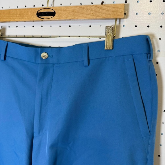 Peter Millar Crown Sport Salem Performance Golf Short Men's Size 38 Blue Classic - Picture 2 of 12
